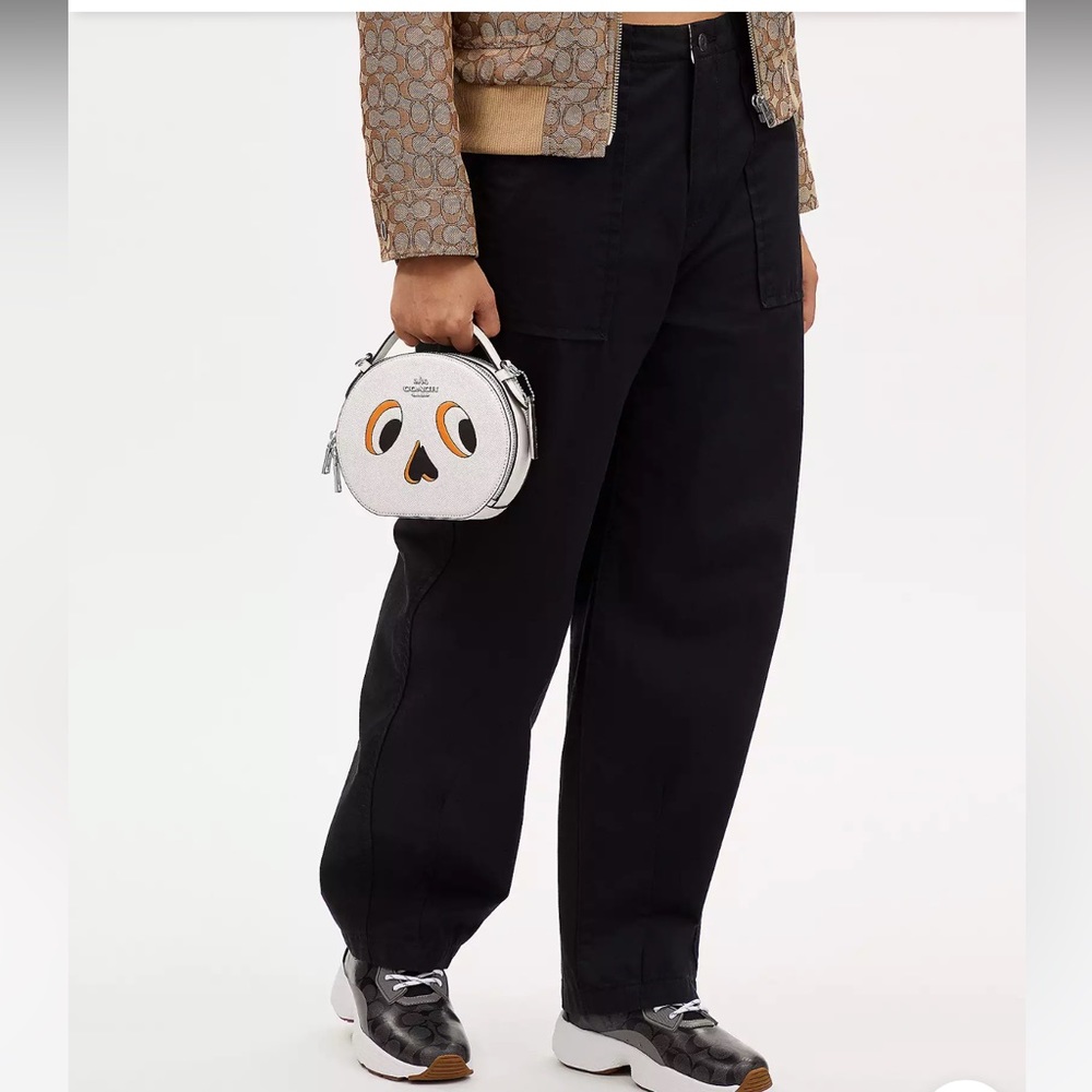NWT Coach Canteen Crossbody With Halloween Skeleton - Picture 9 of 10